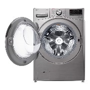 Dispensador de jabón LG WD22VV2S6BR frontal.